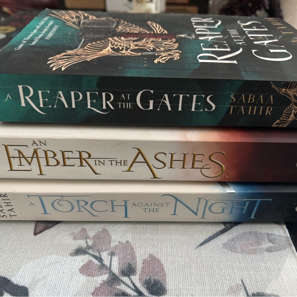 Ember in the Ashes 3 Book Set by Sabaa Tahir.